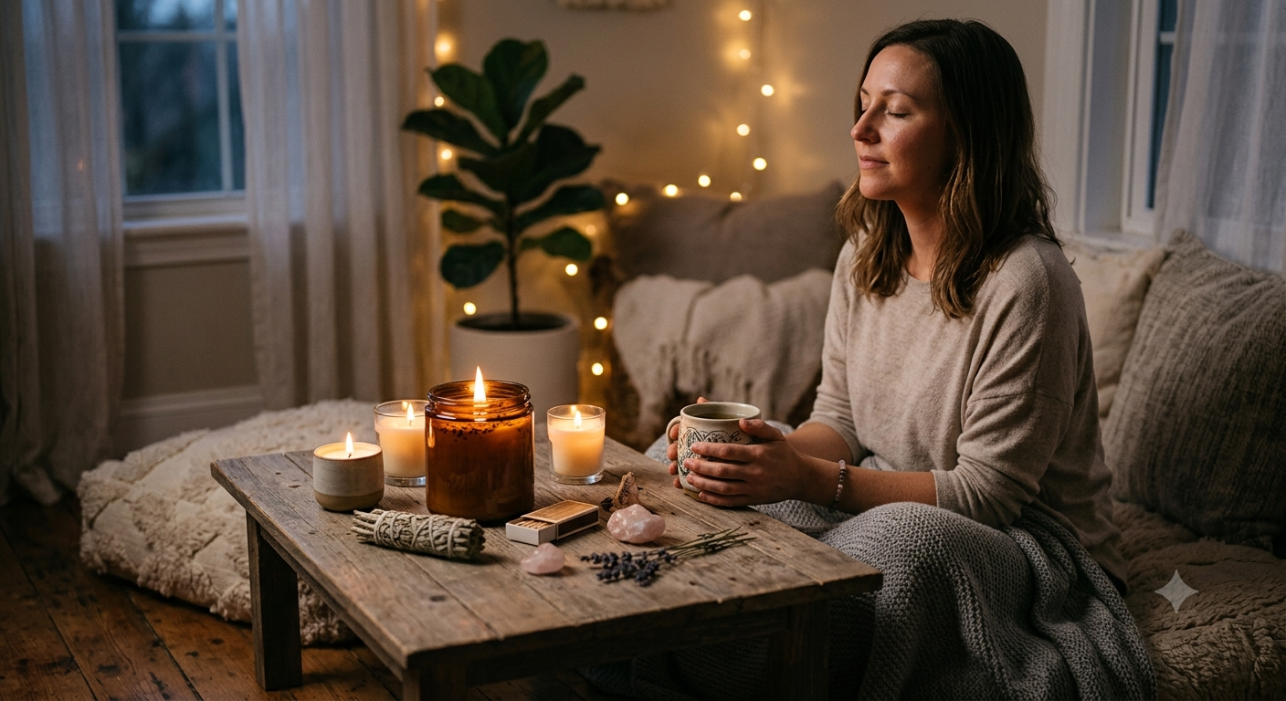 Lighting the Darkness: How Ritual Candles Ease Anxiety, Depression & Stress