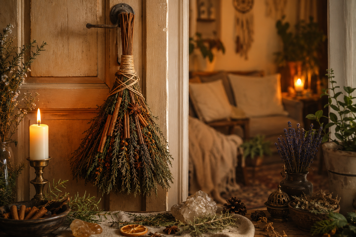 What is a Cinnamon Broom? Spiritual Meaning & Home Cleansing Rituals