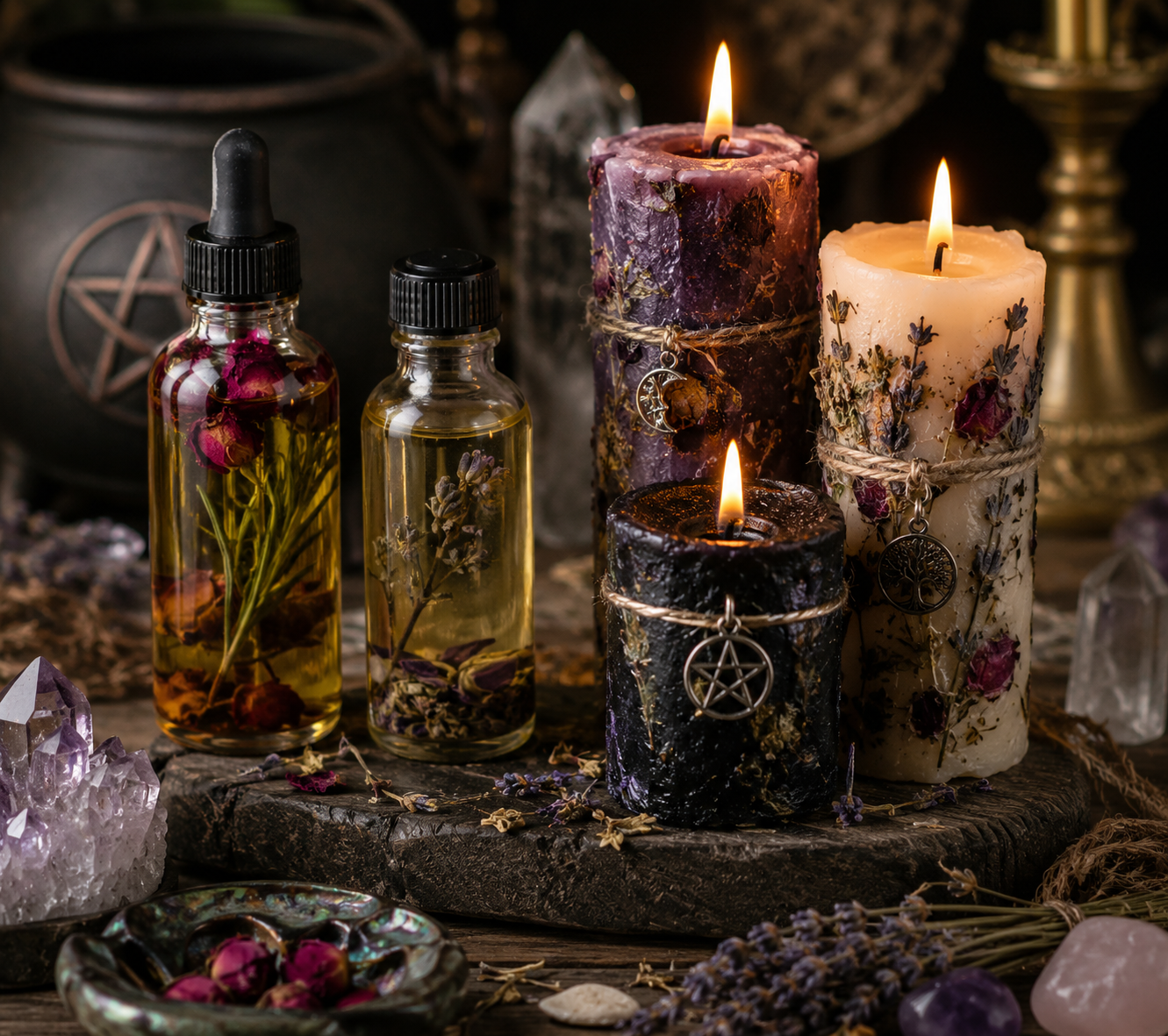 A Guide to Selecting High-Quality Ritual Essential Oils and Magical Candles