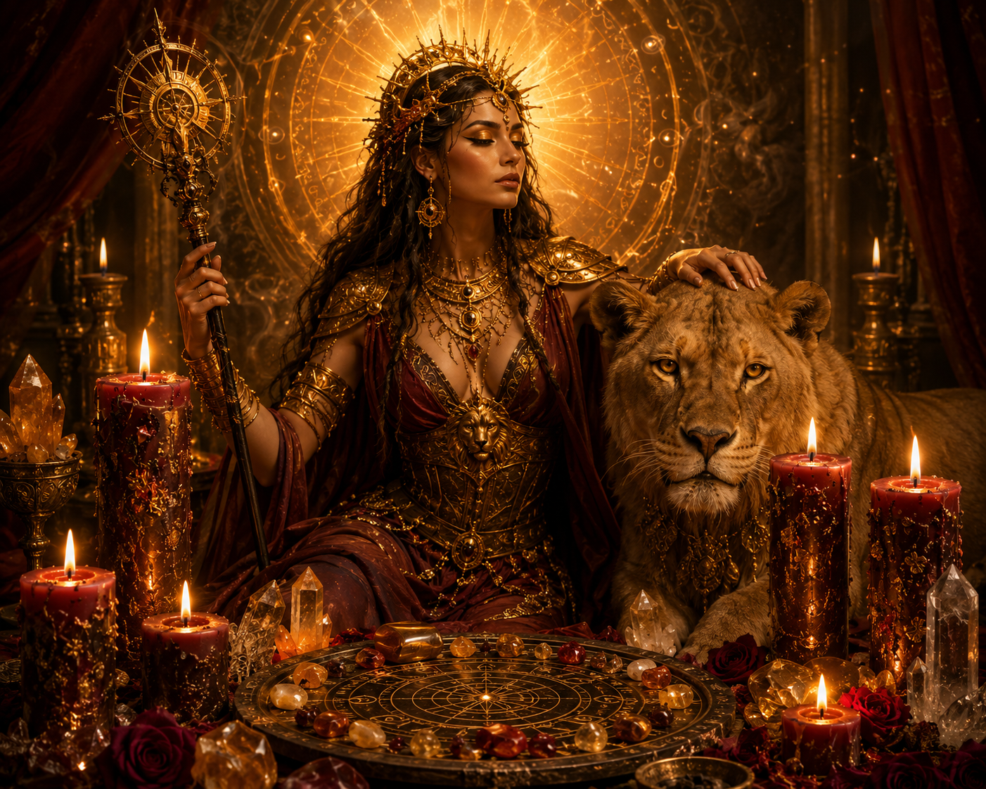 Awaken Your Inner Lioness: DIY Goddess of Power Candle Ritual