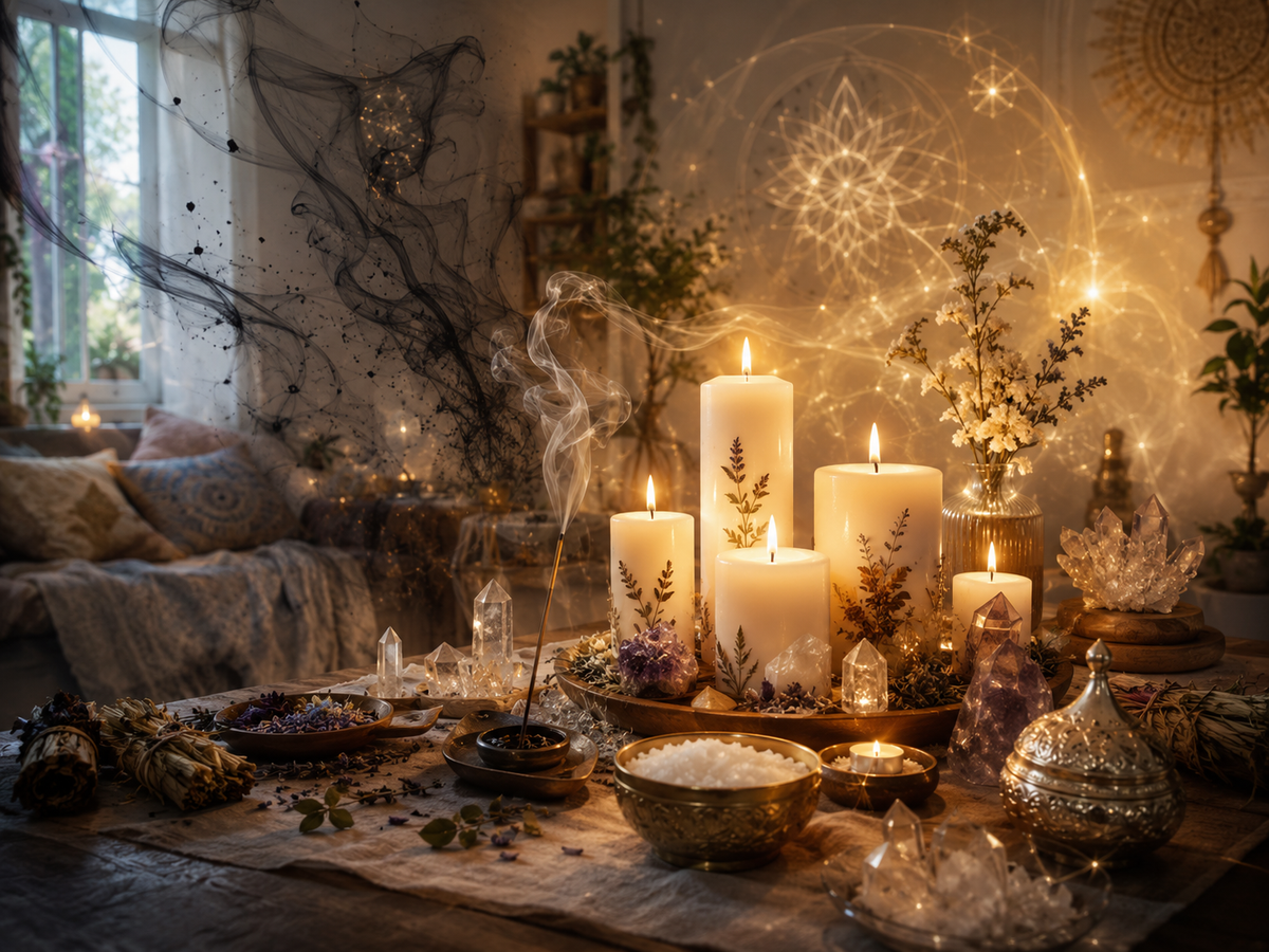 How to cleanse negative energy from a room? 5 ways to improve home Feng Shui and dispel bad luck.