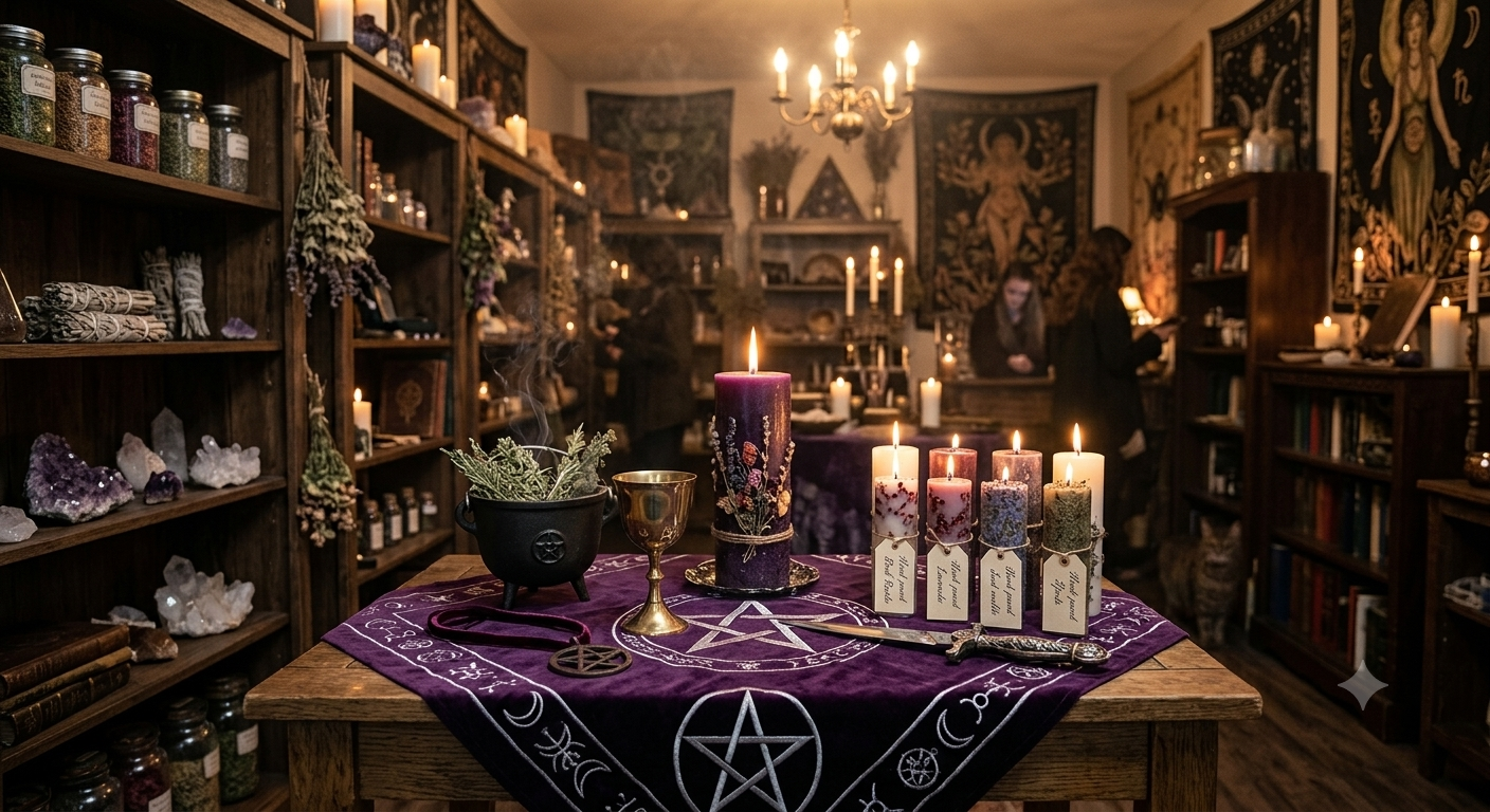 Wicca Shop Essentials: How to Select Altar Tools & Spell Supplies