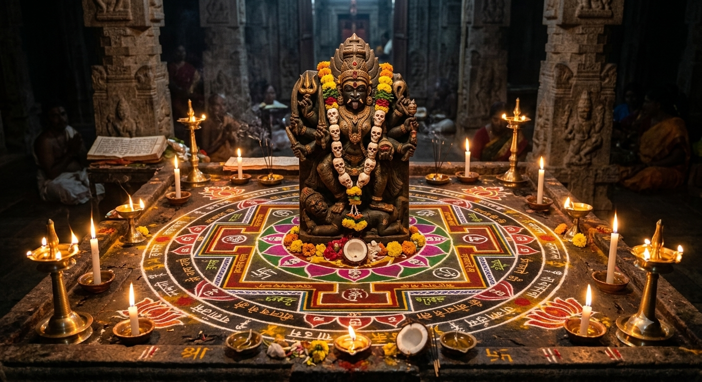 Who is Goddess Chamunda? Decoding Occult Protection & Shadow Work