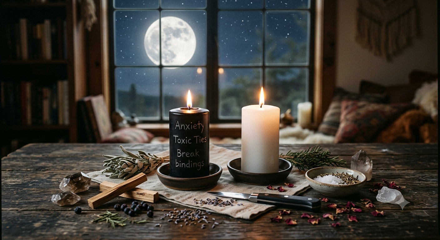 How to Undo a Full Moon Curse? A Guide to Clearing Energy with Ritual Candles