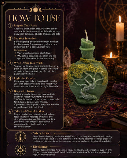Money Tree Witch Bottle