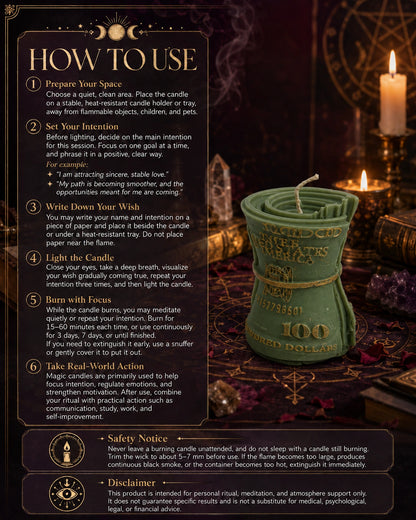 Fortune Opportunity Magic Candle
