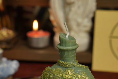 Money Tree Witch Bottle