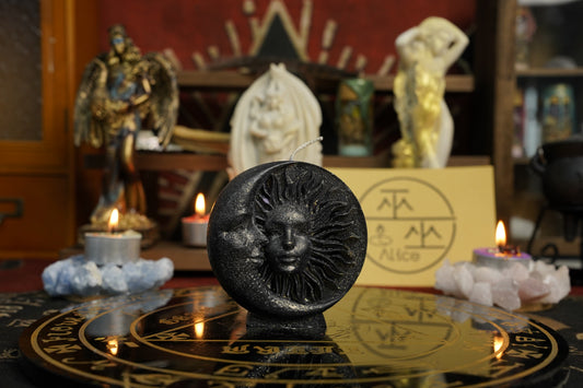 The sun and the moonshine together