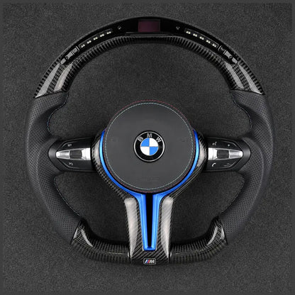 Custom Carbon Fiber LED Steering Wheel for BMW 7 Series E65 E66 2001–2008 | JIONX