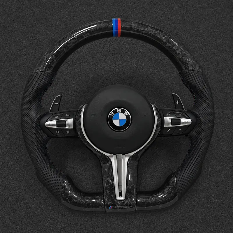 Custom Carbon Fiber LED Steering Wheel for BMW 7 Series E65 E66 2001–2008 | JIONX