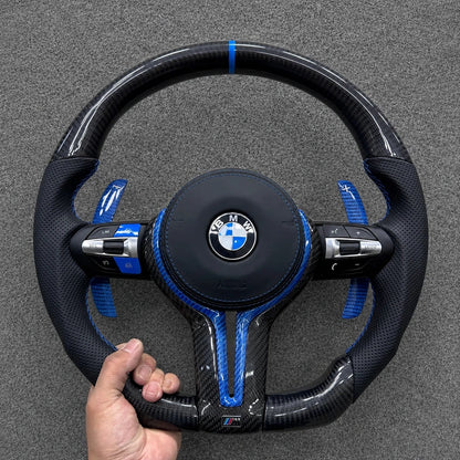 Custom Real Carbon Fiber Steering Wheel for BMW X3 F25 2011-2017 | JIONX