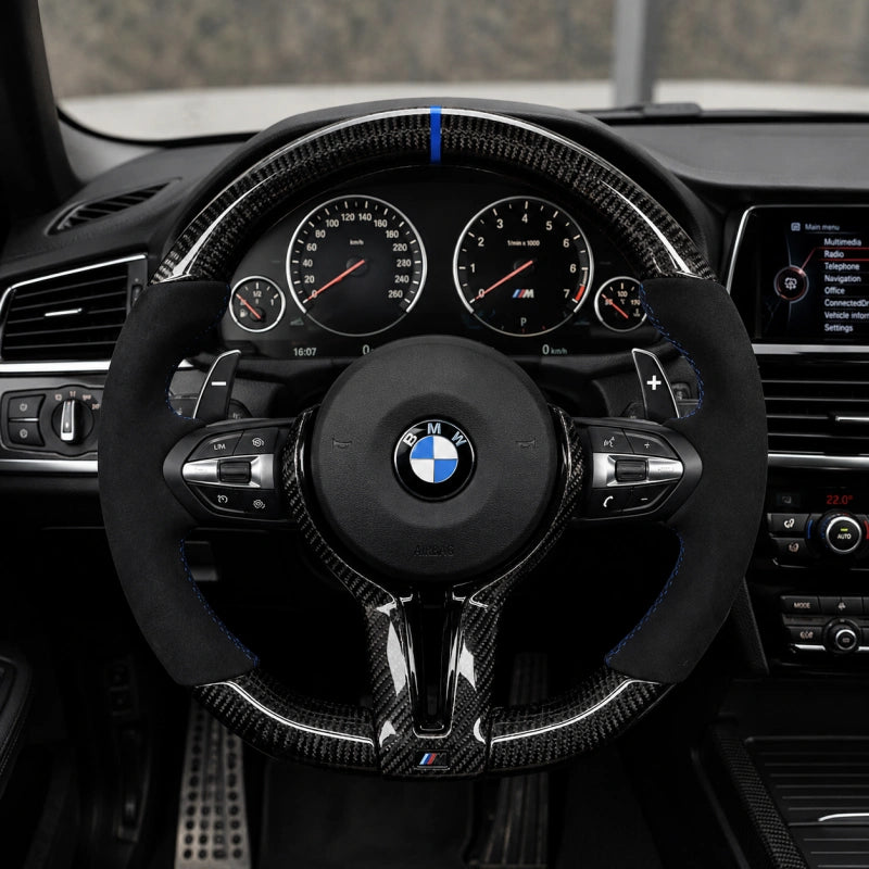 Custom Real Carbon Fiber Steering Wheel for BMW X3 F25 2011-2017 | JIONX